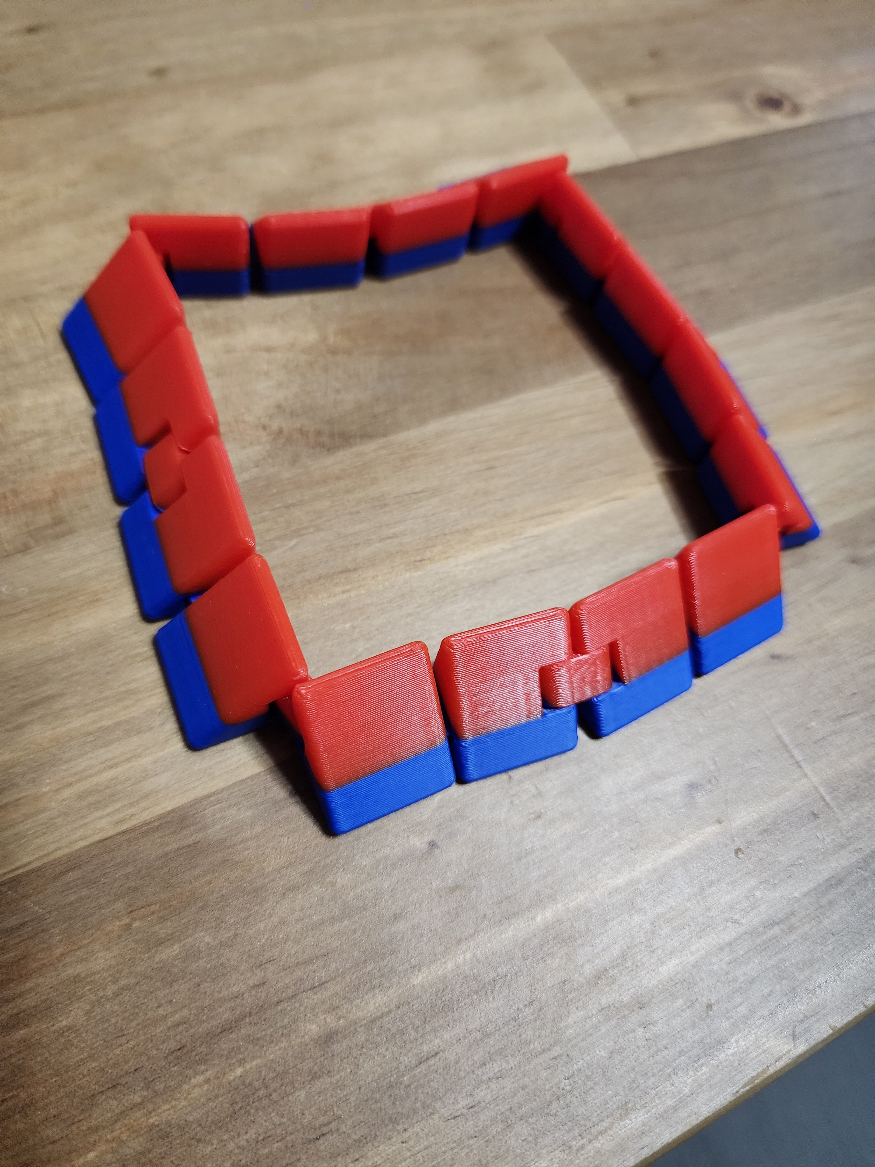 3d printed fidget snake