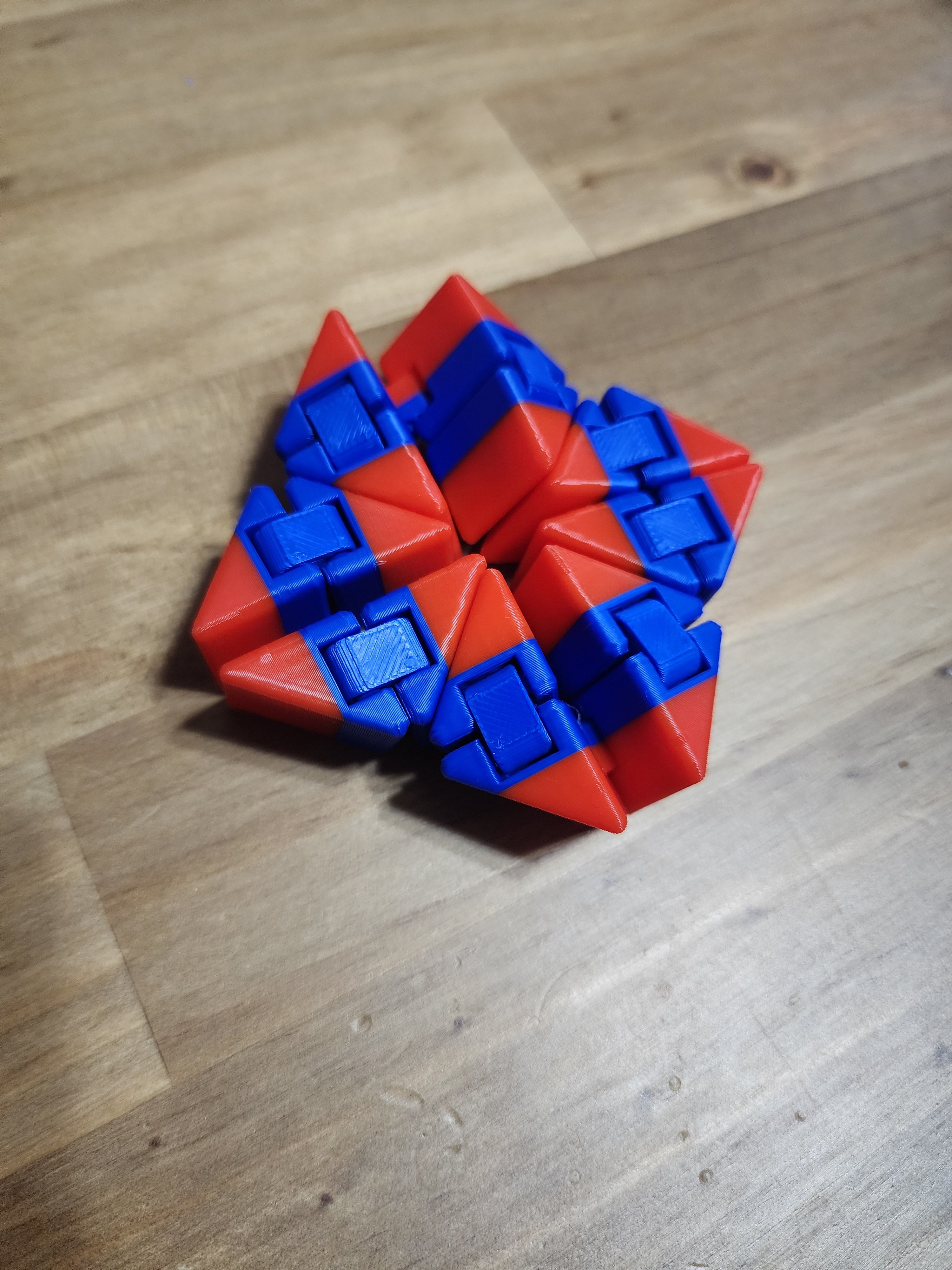 3d printed fidget snake